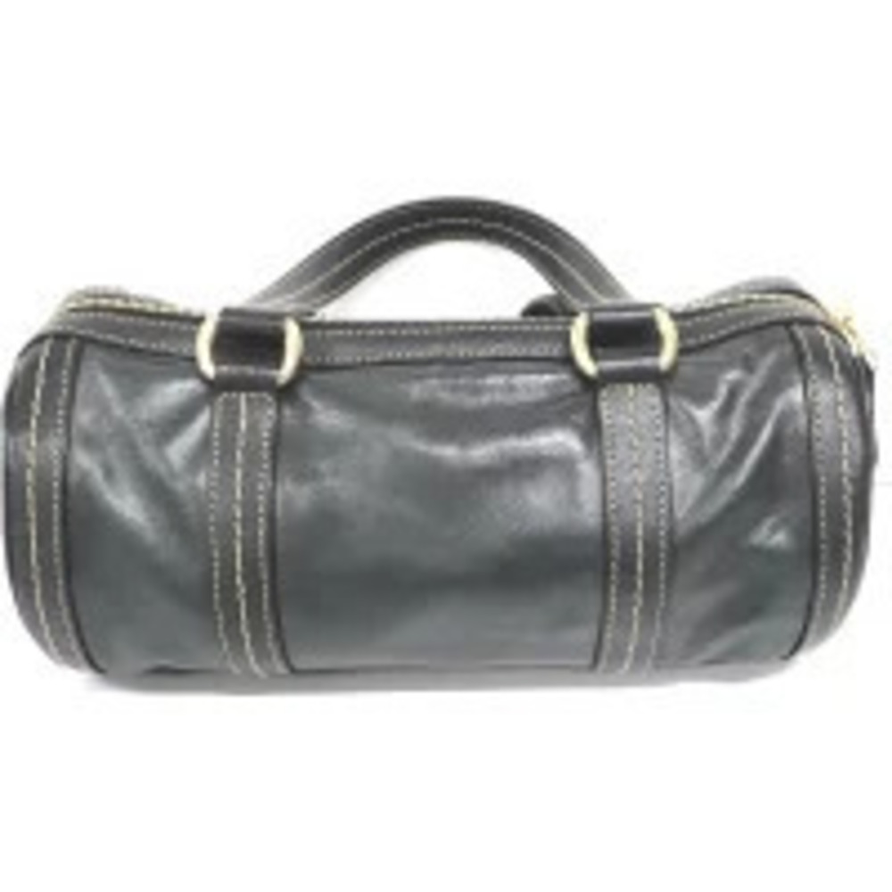 Gucci Leather Crest Handbag